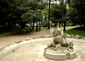 Parque Buenos Aires na Consolação