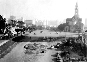 Praça Roosevelt - Anos 50