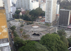 Praça Roosevelt na Consolação
