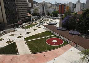 Praça Roosevelt na Consolação