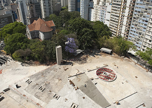 Praça Roosevelt na Consolação